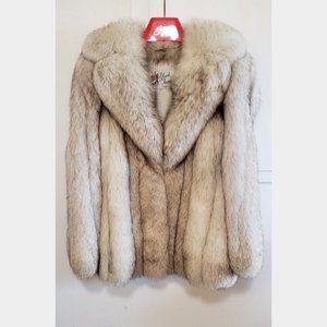 Fox Fur Coat York Furrier Chicago Small/Medium